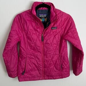Patagonia Nano Puff Primaloft Insulated Jacket Girl's size medium 10